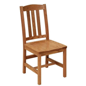 Silla de Comedor de Madera Maciza, Diseño Minimalista, Estable, Muebles Modernos para el Hogar, Acabado en Teca - Product Image 5