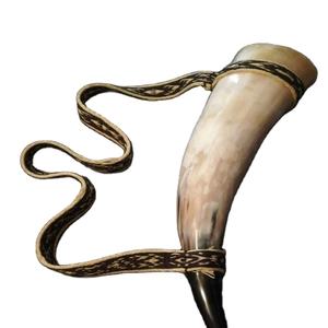 Aaliyan Impex hecho a mano 500ml taza de cuerno de Jarra de cerámica vikinga Natural accesorios de fiesta de alta calidad hechos a mano - Product Image 1