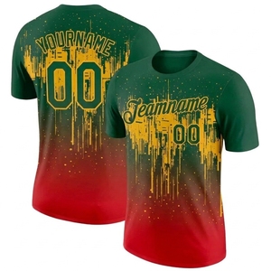 เสื้อฟุตบอลซับลิเมชั่นแบบยูนิเซ็กซ์สำหรับทีมกีฬา เสื้อยืดระบายอากาศแขนสั้น ชุดฝึกซ้อมแบบกำหนดเอง ผลิตจากโพลีเอสเตอร์ 100% - Product Image 6