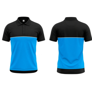 เสื้อเชิ้ตแขนสั้นคลาสสิกแบบดั้งเดิมสำหรับผู้ชาย ผ้าถักเป็นมิตรกับสิ่งแวดล้อม โลโก้สั่งทำได้ ทรงปกติ โพลีเอสเตอร์ - Product Image 3