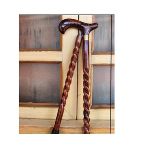Walking Stick 100% Handmade Traditional Design Outdoor Use Factory Direct Sale Handcrafted Wooden Walking Stick For Sale - Product Image 6