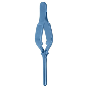 Pince Atrauma Debakey à surface lisse bleue, en acier allemand, à action croisée, type Bulldog, instrument chirurgical à commande manuelle - Product Image 2