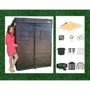 5 'x 5' idroponica coltivano il Kit tenda con capacità di 20 impianti per irrigazione & idroponica attrezzature - Product Image 1