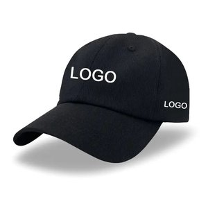 Custom Logo 100% Cotton Knitted Baseball Cap Unisex Embroidered Breathable Adjustable Hat High Quality Comfortable Wholesale - Product Image 3