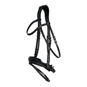 บังเหียนหนังที่มีดีไซน์คลาสสิกสีดำผู้ผลิตและผู้ค้าส่ง - Product Image 1