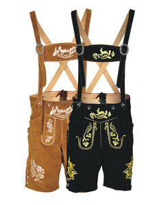 Personalizado Hombres Lederhose Bavarian Prendas Trachten Alta Calidad Kurz Lederhose Cuero Real Con Logotipo Personalizado - Product Image 6