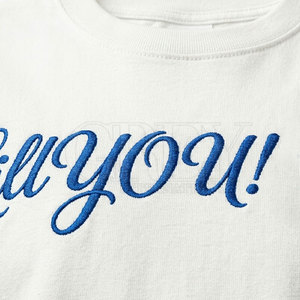 T-shirt brodé coupe décontractée, tissu doux et respirant, léger, parfait pour la collection de tenues quotidiennes - Product Image 4