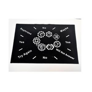 Estera de péndulo conectado estilo Feng Shui, piedra preciosa de ágata tallada, decoración del hogar, diseño de Fases Lunares conectadas - Product Image 5