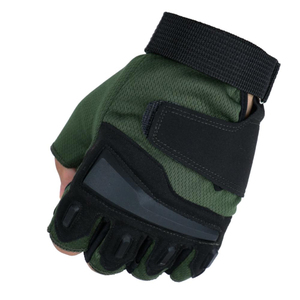 Guantes de Gimnasio Unisex de Medio Dedo, Microfibra Antideslizante, Cierre de Gancho y Bucle, para Levantamiento de Pesas, Profesionales, de Cuero, para Exteriores, Personalizados - Product Image 6