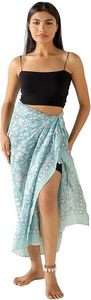 Women Resort Wear Sheer Chiffon <b>Sarong</b> <b>Wrap</b> Bikini Beach Cover Up - Product Image 3