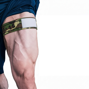 New 2026 Model High Quality Camo Heavy Resistance Neoprene Blood Flow Occlusion <b>Bands</b> for <b>Workout</b> Muscle Fitness - Product Image 3