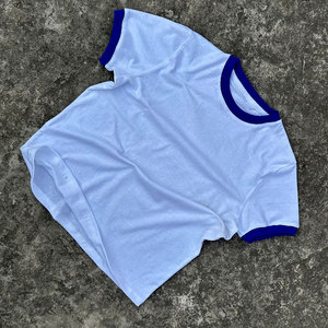 Camiseta Ringer Personalizada Venomous, Tejida con 100% Algodón, Cuello en Contraste Blanco, Cómoda, Estilo Urbano, Unisex, OEM - Product Image 5