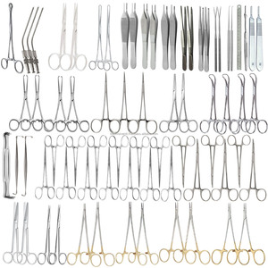 Juego de Instrumentos de Cirugía Plástica Reutilizables de Acero Inoxidable, 74 Piezas, Kit de Rinoplastia y Cirugía de Senos, Proveedor Mayorista - Product Image 1