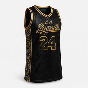 เสื้อกีฬาผู้ชายแบบคอวี แขนกุด ผ้าโพลีเอสเตอร์ระบายอากาศได้ดี 160 GSM พิมพ์ลายดิจิทัลด้านหน้า เย็บทนทาน รับผลิตแบรนด์ส่วนตัว - Product Image 5