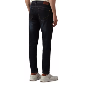 Pantalones Vaqueros de Mezclilla de Algodón y Spandex Azul Cielo de Alta Calidad para Hombre, Corte Ajustado, Ropa para Adultos para Primavera - Product Image 3