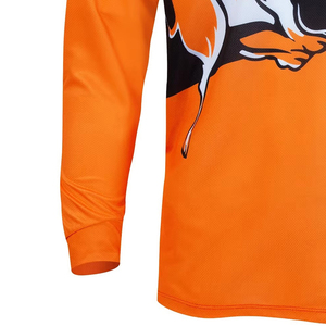 Maillot de cyclisme de motocross personnalisable à manches longues pour la course hors route VTT - Product Image 3