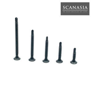 Tornillo Autoperforante Phillips con Cabeza de Trompeta de Acero ANSI Hecho en Taiwán, Pulgadas, Fosfatado Negro - Product Image 5