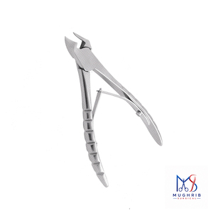 Coupe-ongles Swada en forme de demi-lune, en acier inoxydable, à double ressort, finition mate, ouverture large, durable - Product Image 4