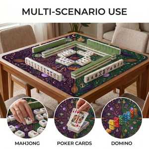 Witchy Cauldron Game Mat Non Slip Mahjong Poker <strong>Table</strong> Cover 3mm - Product Image 3