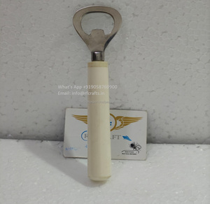 Abridor de botellas de vino de cuerno multifunción de lujo con logotipo personalizado Sacacorchos de vino de hueso de lujo por RF Crafts Bar Tool - Product Image 1