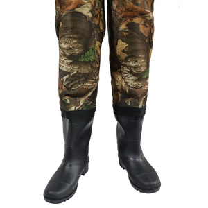 Hunting Bib Waterproof PVC Nylon Bibs for Men Women Outdoor with Safety Boots Hunting Bib Men's Camouflage Hunting Bib - Product Image 4