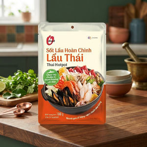 Salsa Tailandesa para Hotpot al por Mayor, 180g, Sabor Ácido Picante a Coco, Extracto de Caldo de Hueso, Lista para Usar para 5-6 Porciones, O'food, 12 Meses de Caducidad - Product Image 1