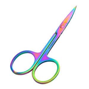 Optimum Quality Stainless Steel Straight Sharp Right-Handed Manicure <b>Pedicure</b> Scissors Beauty Durable Customized Color - Product Image 4