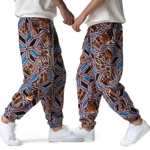 Pantalones Deportivos Casuales de Forro Polar para Hombre, Cierre con Cordón, Cintura Elástica, Puños en los Tobillos, Secado Rápido, Ecológicos, para Entrenamiento al Aire Libre - Product Image 2