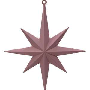 <b>Red</b> Star Christmas <b>Ornament</b> Handcrafted Traditional Holiday Decoration - Product Image 2