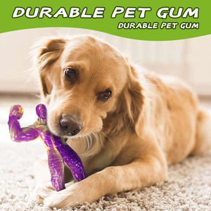 Non-Toxic Puzzle <b>Interactives</b> Chewing Tough Dog Cleaning Teeth <b>Toys</b> Durable Dog Chew Bone <b>Toy</b> <b>for</b> Aggressive Chewers - Product Image 4