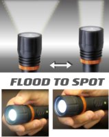 Mini lampe torche stylo en aluminium 100LM avec clip de poche et support magnétique, étanche IP66, faisceau large/spot de 85m