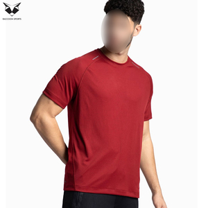 ซัพพลายเออร์ดีๆ สินค้ามาใหม่ เสื้อยืดออกกำลังกายแขนสั้น เนื้อผ้านุ่ม สีสันสดใส คุณภาพสูง ขายดี บริการ OEM ODM - Product Image 1