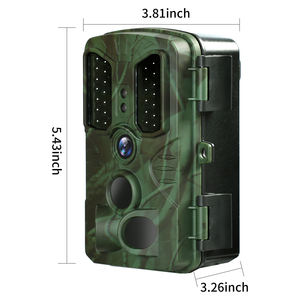 Nouvelle caméra de chasse avec capteur CMOS 2.7K vidéo 16MP photo, grand angle 120°, batterie AA, écran TFT 2.0'', temps de déclenchement 0.2S, vision nocturne - Product Image 6