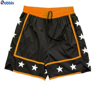 Shorts pour hommes personnalisés, best-sellers, pas chers, patchwork, impression sérigraphique, polyester, pour la course à pied, le basketball, l'entraînement, respirants, pour la salle de sport - Product Image 4