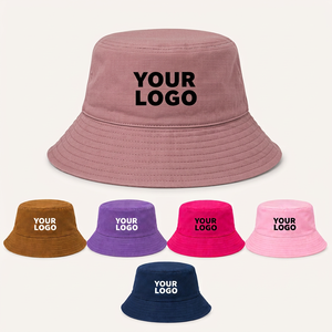 Custom Embroidered Cotton Bucket <b>Hat</b> <b>Men</b> Women <b>Summer</b> Fisherman Cap Urban Streetwear Fashion Accessory - Product Image 4