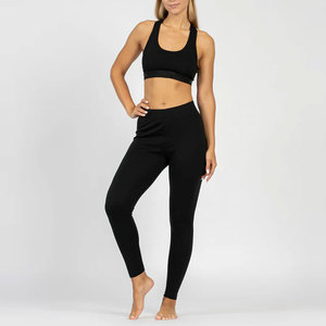Conjunto de Leggings y Sujetador Deportivo para Mujer, Ropa Deportiva Ecológica, Elástica, Transpirable, Estilo Nuevo, Ropa Deportiva Informal - Product Image 1