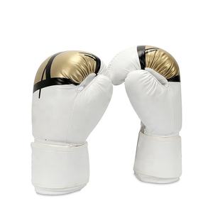 Venta al por mayor de guantes personalizados de cuero de boxeo para la práctica de artes marciales - Product Image 1