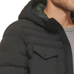 Mens Stand Collar Puffer Jacket Quilted Winter <b>Bubble</b> <b>Coat</b> Warm Insulated Fashion Outerwear for Casual Outdoor Use - Product Image 5