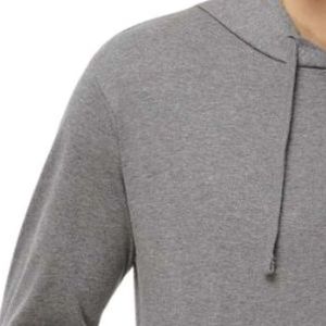Men's Lightweight Jersey Hoodie Pullover Soft Cotton Fabric Long Sleeve Casual Hooded <b>Sweatshirt</b> for <b>Work</b> Travel and Leisure - Product Image 5