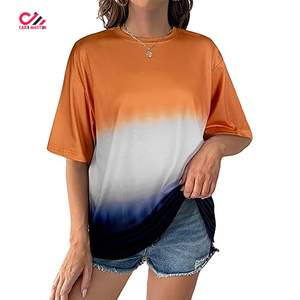 Camisetas Personalizadas para Mujer, de Manga Corta, Cuello Redondo, Holgadas, con Hombros Caídos, Ecológicas - Product Image 1