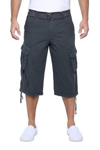 Wholesale Custom Logo Plus Size Men Shorts Summer Pocket Baggy Denim Shorts Men Vintage Fashion Men Cargo Shorts - Product Image 3