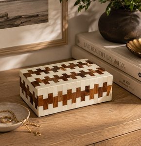 Handmade Premium Luxury Modern Square Jewelry <b>Box</b> <b>Floral</b> Bone Inlay Practical <b>Storage</b> <b>box</b> - Product Image 3