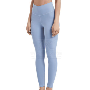 Leggings pour femmes à taille élastique en tricot de haute qualité, style tendance, écologiques, respirants, fabriqués au Pakistan pour la vente en ligne en gros - Product Image 4