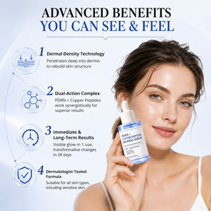 PDRN Copper Peptide High Quality Sulfate-Free Renewal <b>Serum</b> 30mL <b>Face</b> Anti-Aging with Dual-Action Complex for Women - Product Image 2