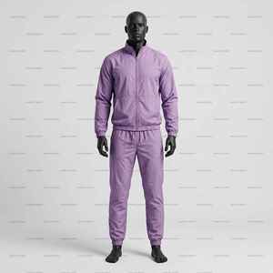 Lightweight <b>Nylon</b> Windbreaker Jacket And <b>Nylon</b> <b>Track</b> <b>Pants</b> Set Custom Stitching <b>Nylon</b> Fabric Windbreaker Tracksuit Jogging Suits - Product Image 4