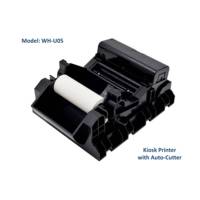 Impresora Térmica para Kiosco Brightek WH-U05 de 80 mm, Cortador Automático, Interfaz RS232/USB, Blanco y Negro, 203 DPI, Compatible con Códigos de Barras 1D/2D, en Stock