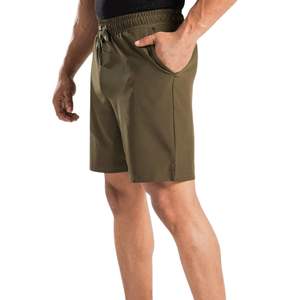 Shorts de musculation vert olive pour hommes, séchage rapide, entraînement, course à pied, vêtements de sport, fitness - Product Image 3