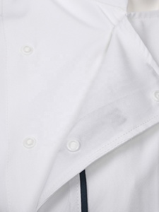 Unisex Mens Womens Đầu Bếp Áo Khoác Thư Thêu Nhà Bếp Đồng Phục Cho Nhà Hàng Khách Sạn Bánh Căng tin Nấu Ăn Dòng Đầu Bếp Caterers - Product Image 4