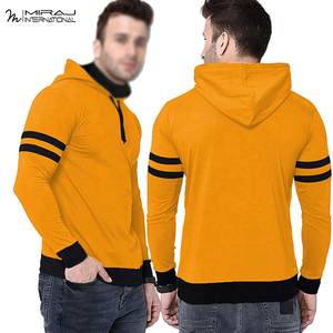 เสื้อฮู้ดดี้ผู้ชายแบบสบายๆ คุณภาพพรีเมียม สีตัดกัน ดีไซน์ตามสั่ง นุ่มสบาย เป็นมิตรต่อสิ่งแวดล้อม ใช้ซ้ำได้ ขายดี สินค้ามาใหม่ - Product Image 6