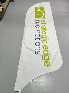 Custom Feather Flag Banner with Pole Outdoor Advertising Single/Double Sided with Digital Printing for Brand Promotion - Product Image 3